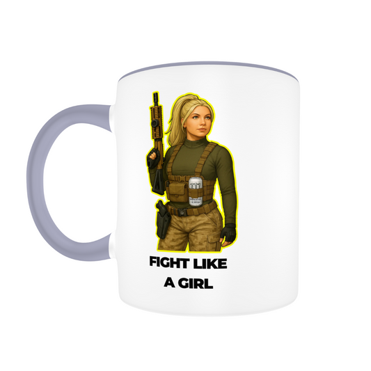 Fight Like A Girl Mug