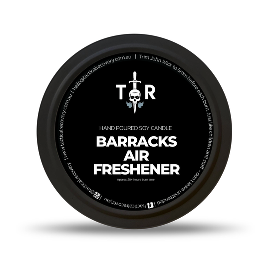 Soy Candle - Barracks Air Freshener - Tactical Recovery Soy Candle