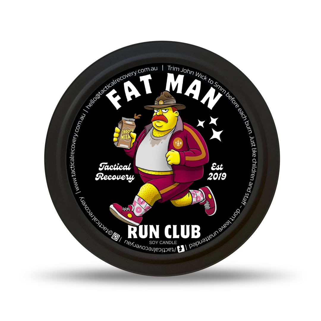 Fat Man Run Club Soy Candle