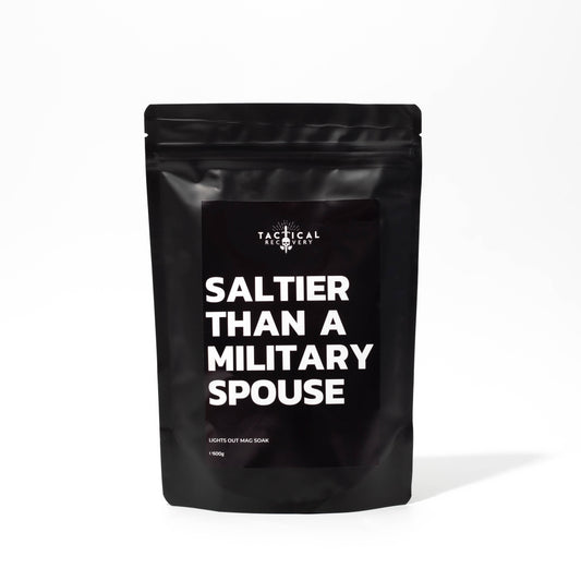 Lights Out Magnesium muscle soak - Sleep Epsom Salts, Tactical Recovery