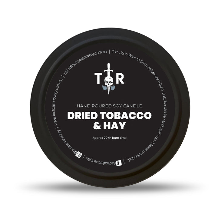 Dried Tobacco & Hay Soy Candle