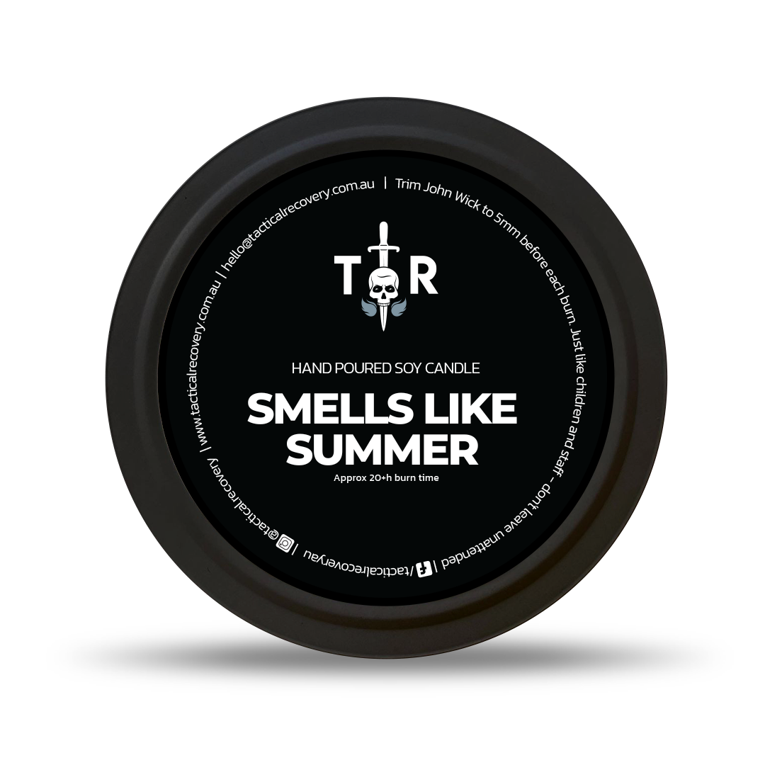 Smells like summer - Mango Soy candle Tactical Recovery