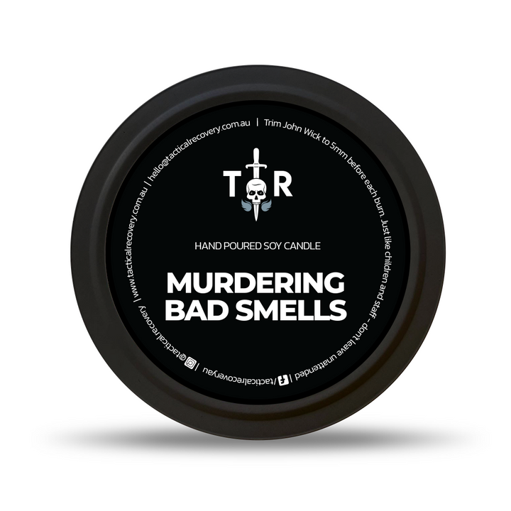 Murdering Bad Smells Soy Candle - Tactical Recovery