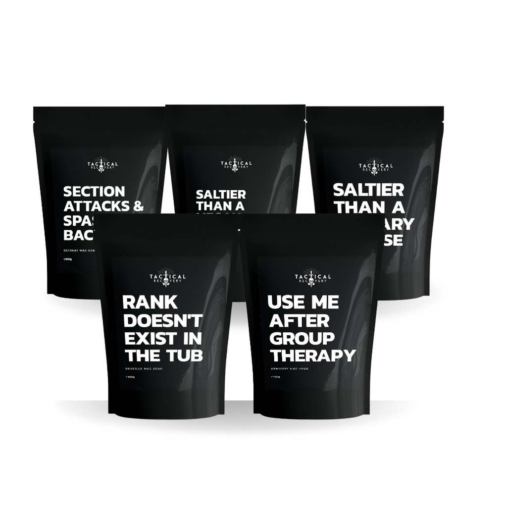 Mini Magnesium Soak Sample Pack - tactical recovery