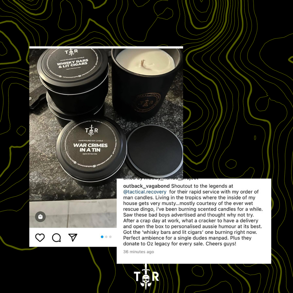 War Crimes In A Tin - Soy Candle