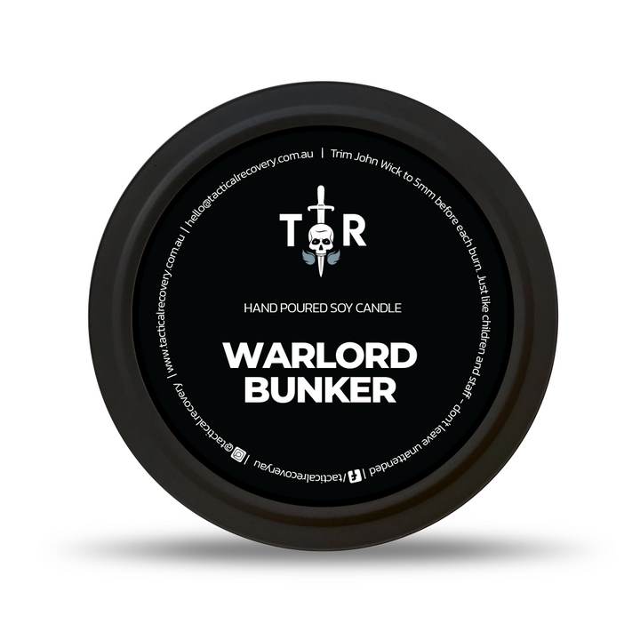 Warlord Bunker Soy Candle