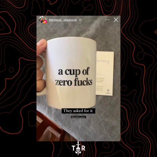 Zero Fks Mug
